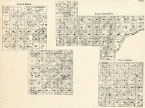 Oconto County - Brazeau, Little River, Spruce, Wisconsin State Atlas 1930c